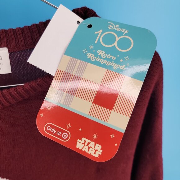 ⭐ Disney 100 Darth Vader Christmas Sweater – Size Large (Runs Big!) – NWT - Picture 4 of 10